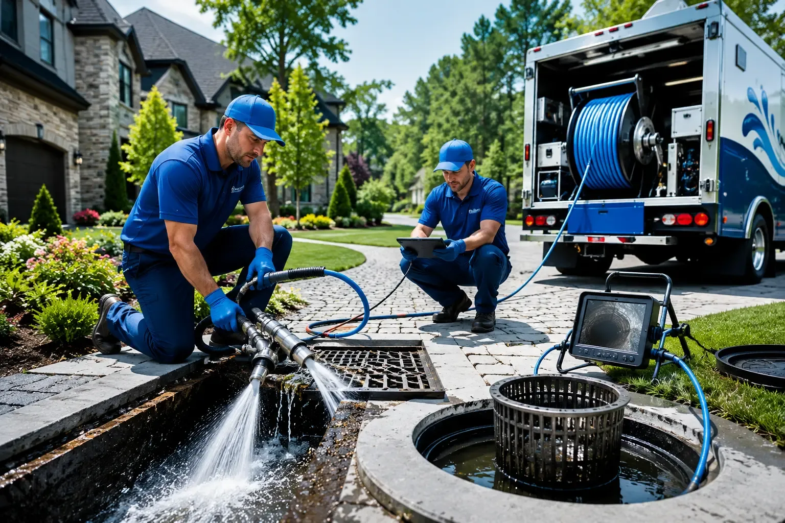 Local outdoor drain cleaning professionals in Waucoma, IA